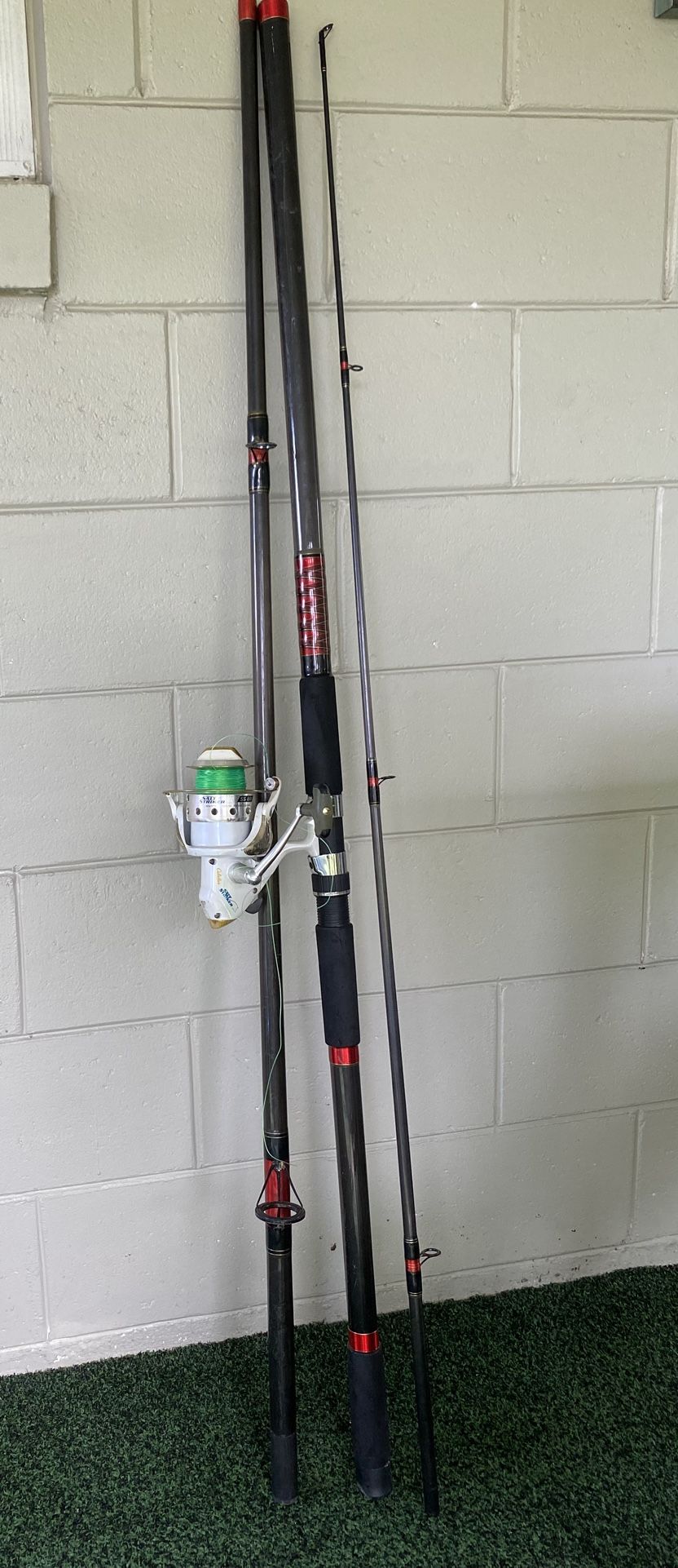 Deep Sea Salt Water Fishing Rod With Reel