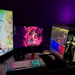 GAMING PC SET UP ALL IN