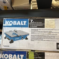 KOBALT 7inch Tile Saw 