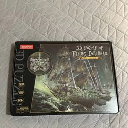 CubicFun 3D Puzzles for Adults - Green LED Flying Dutchman - Unopened!