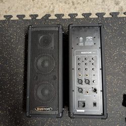Kustom PA-50 PA System X2