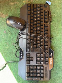 Keyboard and mouse