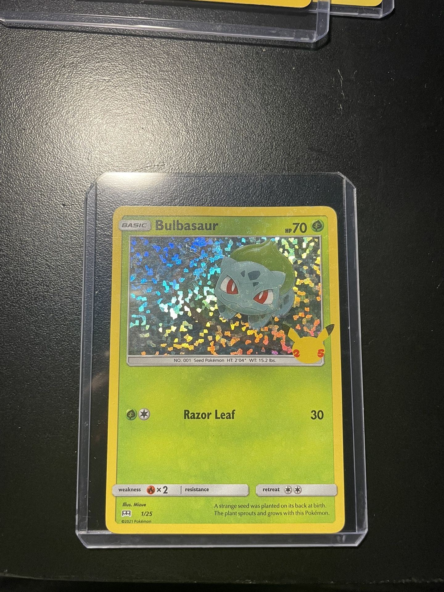 Bulbasur Pokemon Card