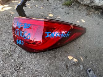 2016-2020 INFINITI QX60 RIGHT SIDE TAILLIGHT