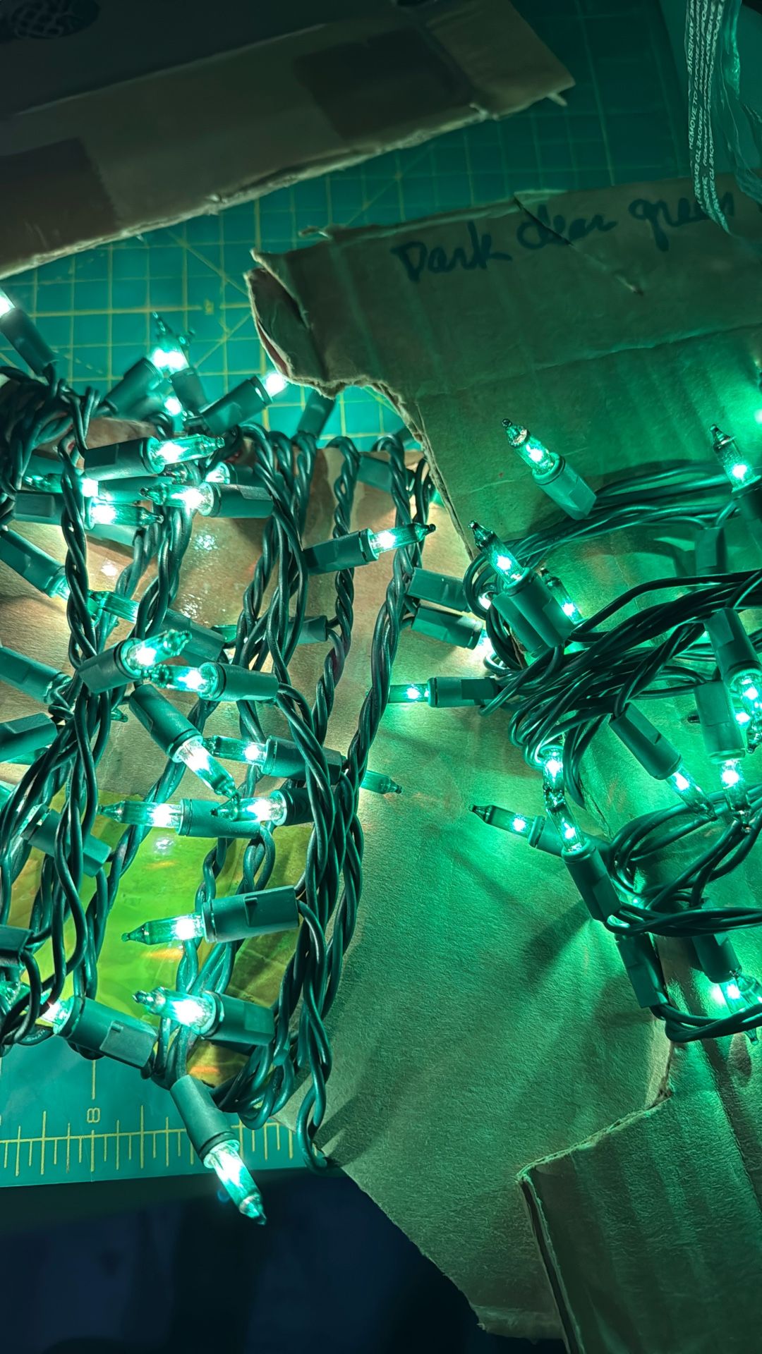 Green String Lights