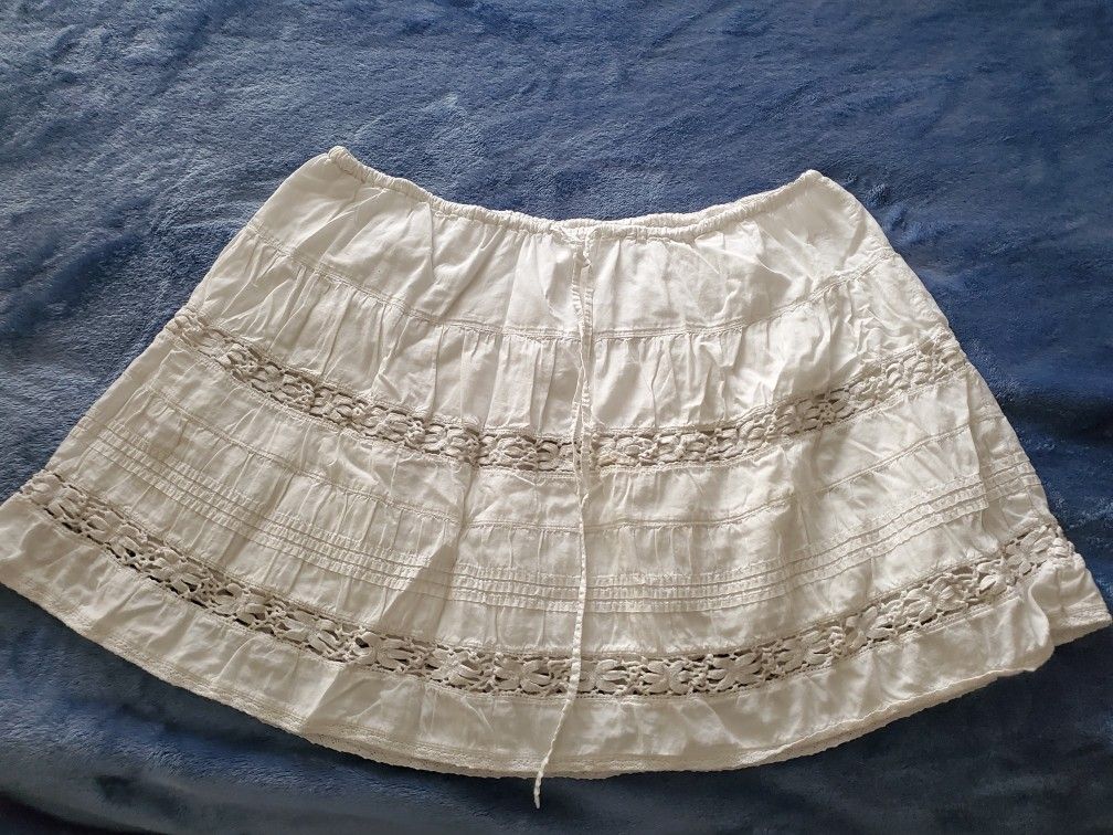 White Victoria's Secret Skirt