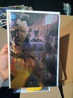 This comic is DC K.O. #4, featuring a cover variant by artist Javier Fernandez