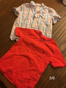 Boys size 5/6 Ralph Lauren and H&M