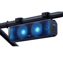 new 17 Inch UTV Sound Bar, ATV SoundBar Bluetooth with RGB Lighting, IP66 Waterproof Golf Cart Sound Bar, Amplified Powersports SXS SoundBar, UTV Spea