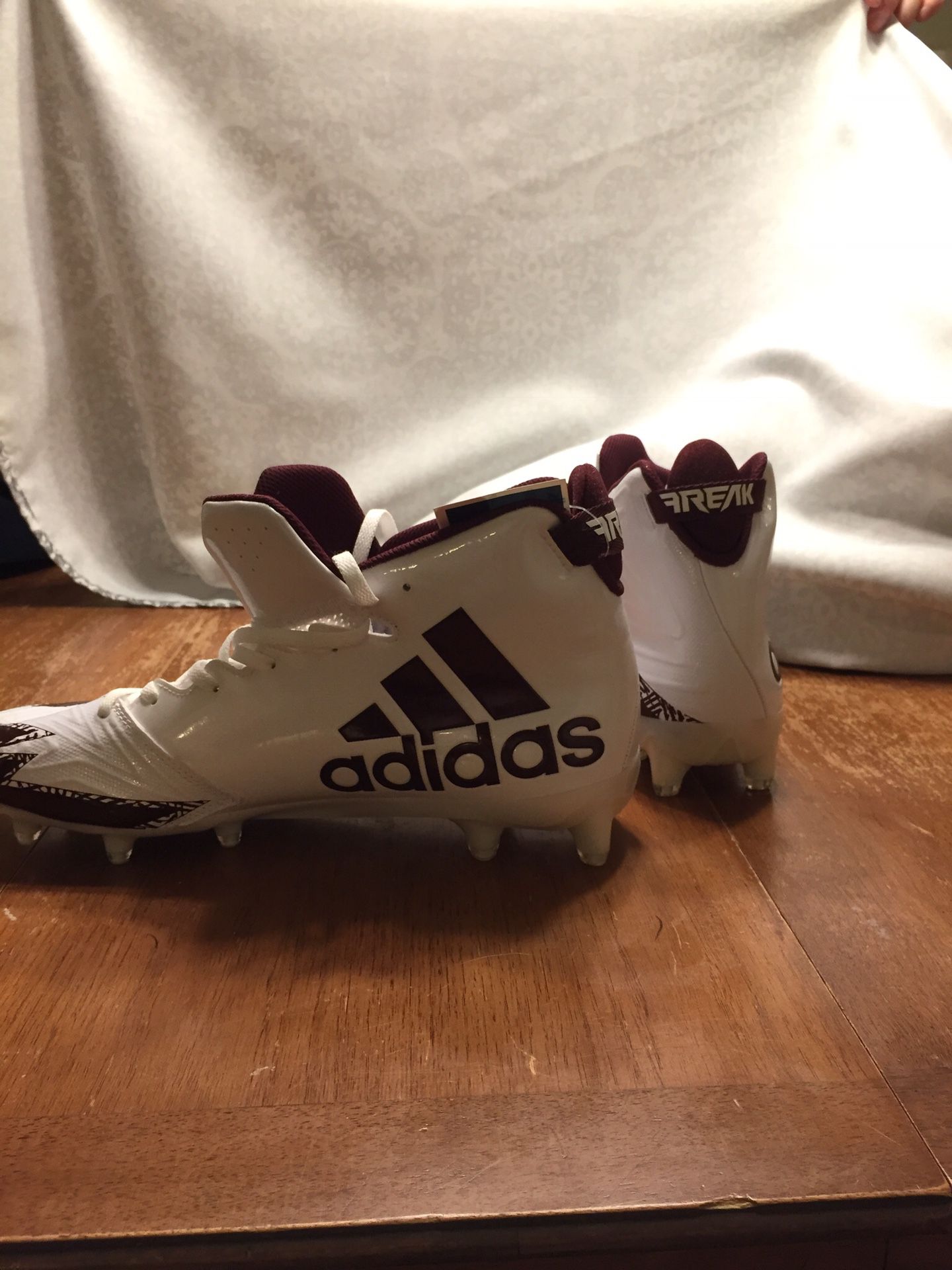 Adidas cleats size 11 Brand New