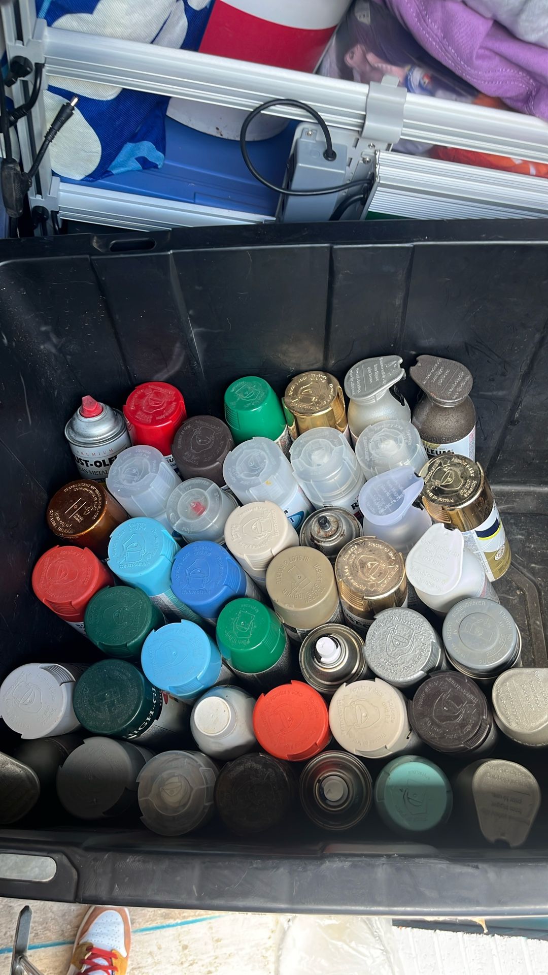 43 Cans Of Paint