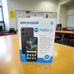 Motorola Moto G Smartphone 128GB Forest Gray Prepaid (Only AT&T Carrier)