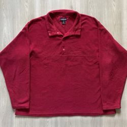 Vintage 90s Patagonia Synchilla Snap Pullover Fleece Made In USA  Sz XL