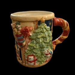 Certified Int'l Susan Winget Tis The Season 3D Ceramic Mug Home for the Holidays