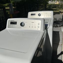 Washer and dryer
