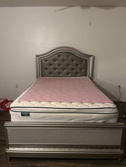 Bed Frame + Box Spring 