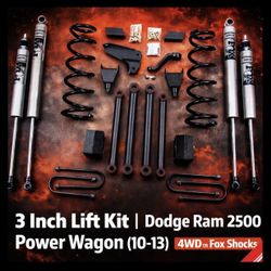 3” Lift Kit – 2010-2013 Ram 2500 Power Wagon 4wd