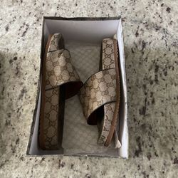 Men Gucci Slides 100% Authentic 