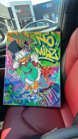 Sean Flores “No Midz” Painting