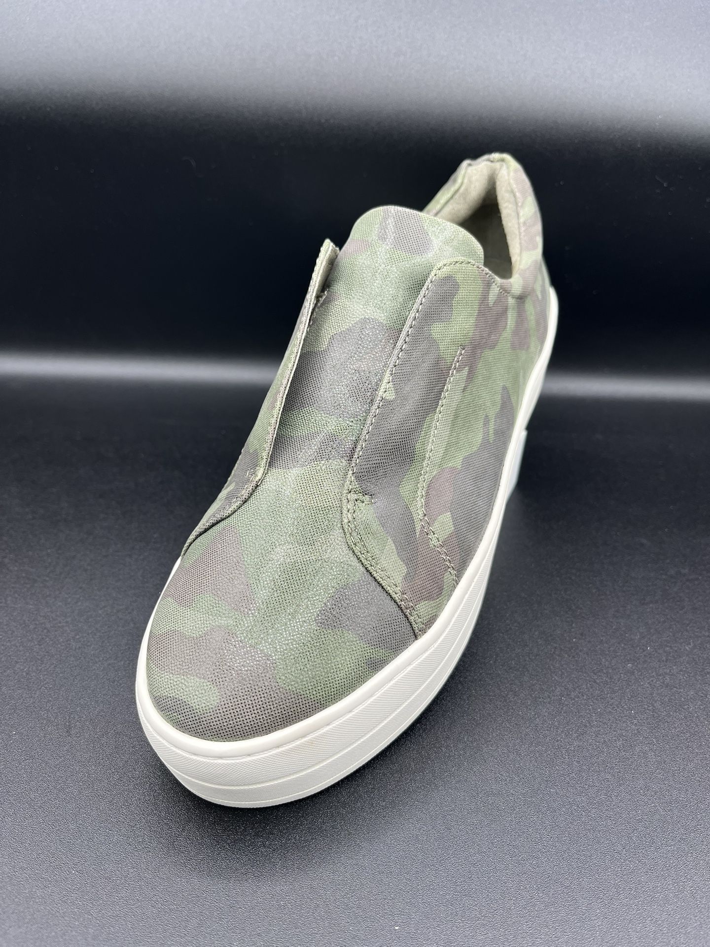 J Slides NYC Camouflage Heidi Leather Slip On Sneakers for Sale in