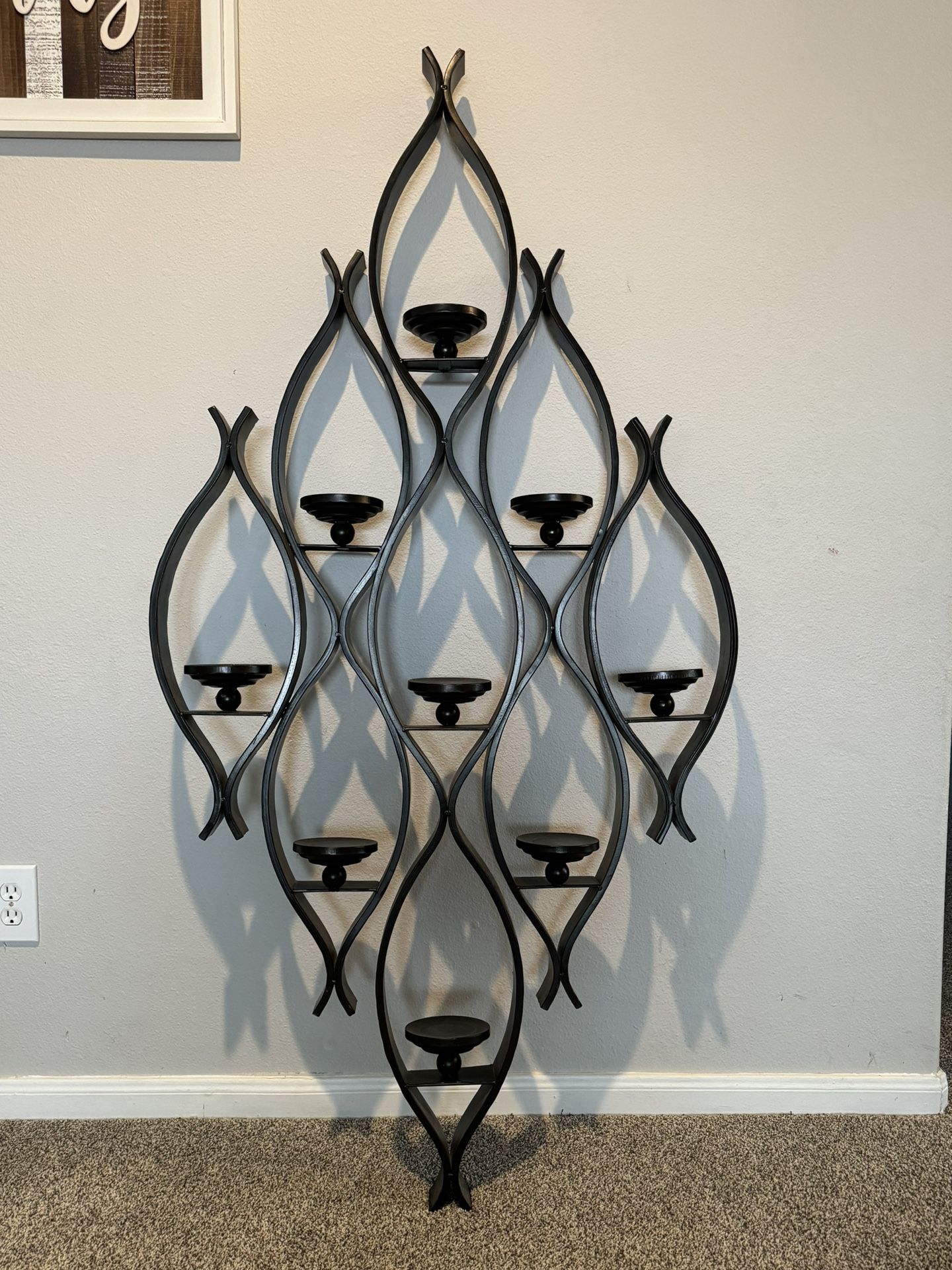 9 Pillar Candle Holder