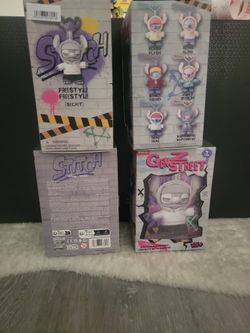 Stitch Gen Z Street Plush Keychain 