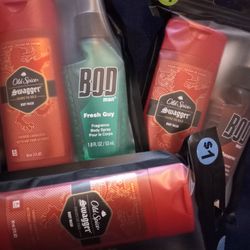 $1.00 BOD Goodie Bag for men and Lots More.