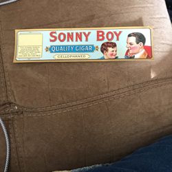 SONNY BOY VINTAGE CIGAR Outside Label