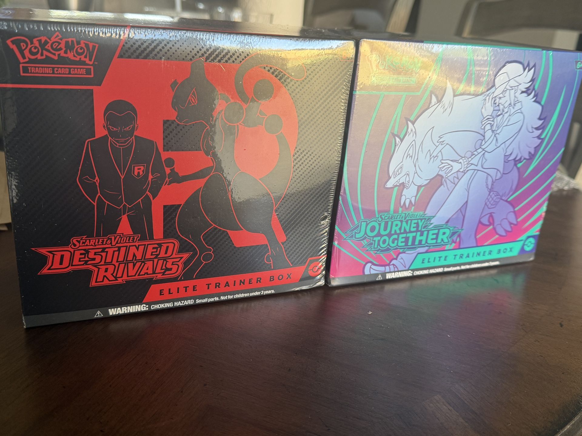 Pokemon TCG Destined Rivals & journey Together
