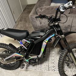 UPGRADED HOLOGRAPHIC SUR RON WITH TORP CONTROLLER (DOUBLE ACCELERATION) AND CUSTOM COLOR CHANGING WRAP DESIGNED IN EUROPE