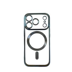 iPhone 17 Pro Case- Blue And Clear Case