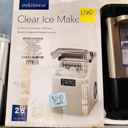 Clear Ice, Portable Ice Machine, 140