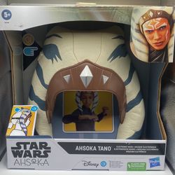 New Hasbro Star Wars Ahsoka Tano Mask Voice Sound Effects Electronic Costume