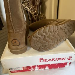 Women Brown BearPaw Water Proof Boots