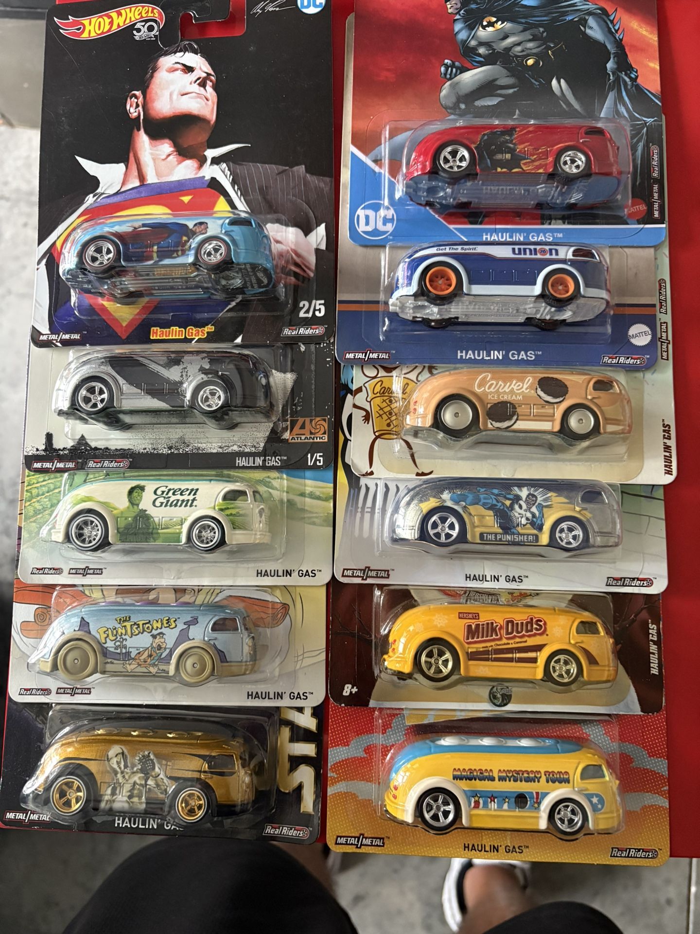 Hot Wheels Hauling Gas Lot Of 11