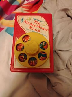 Walt Disney Mickey Mouse March Music Box Toy