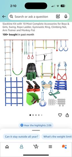 Kids Gymnastics Set