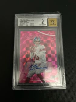 Eli Manning Auto Card