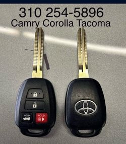 Camry Corolla RAV4 Tacoma Keys Lllaves Con Programacion Incluida