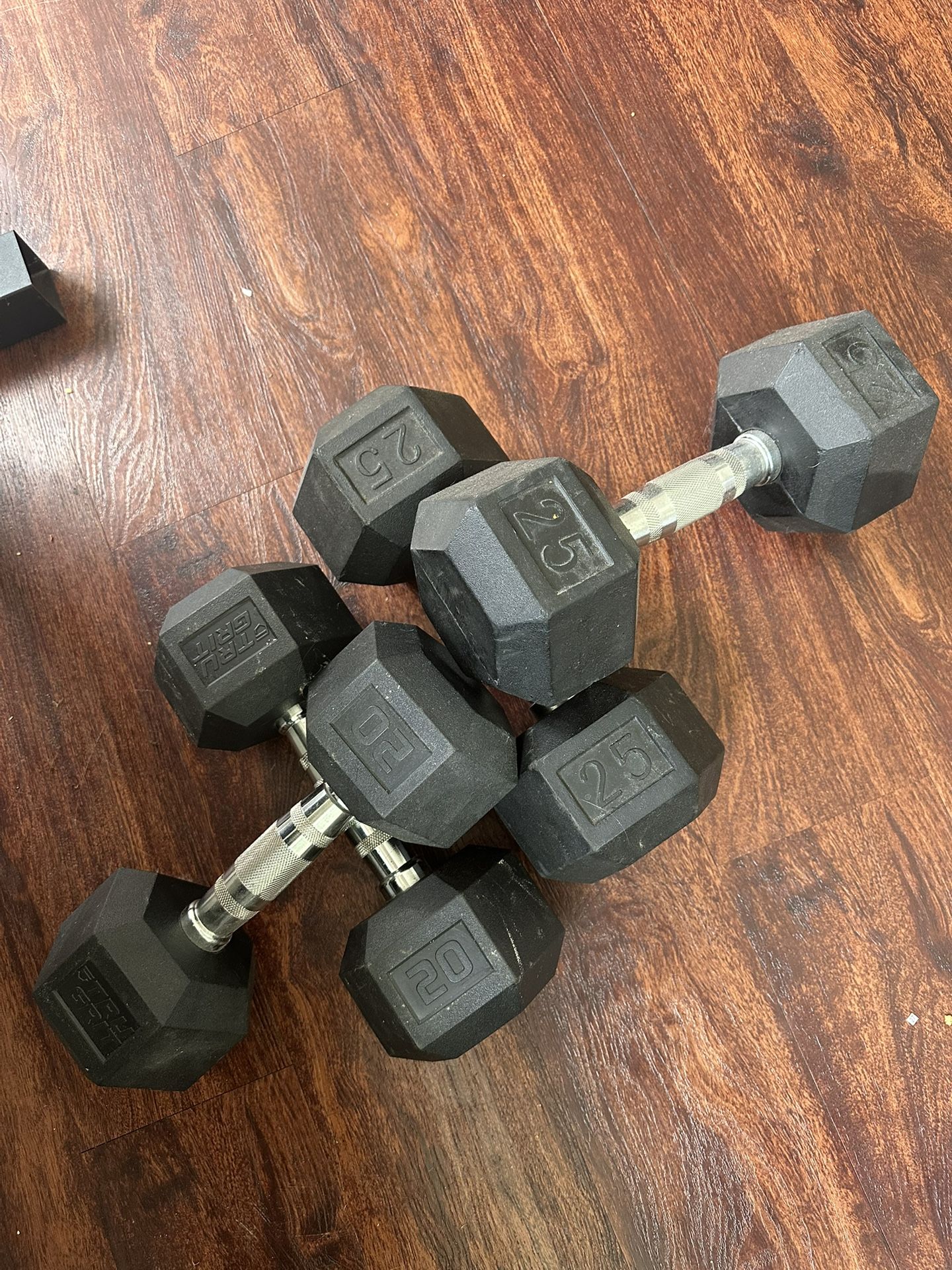 25 & 20 Pair Dumbbells