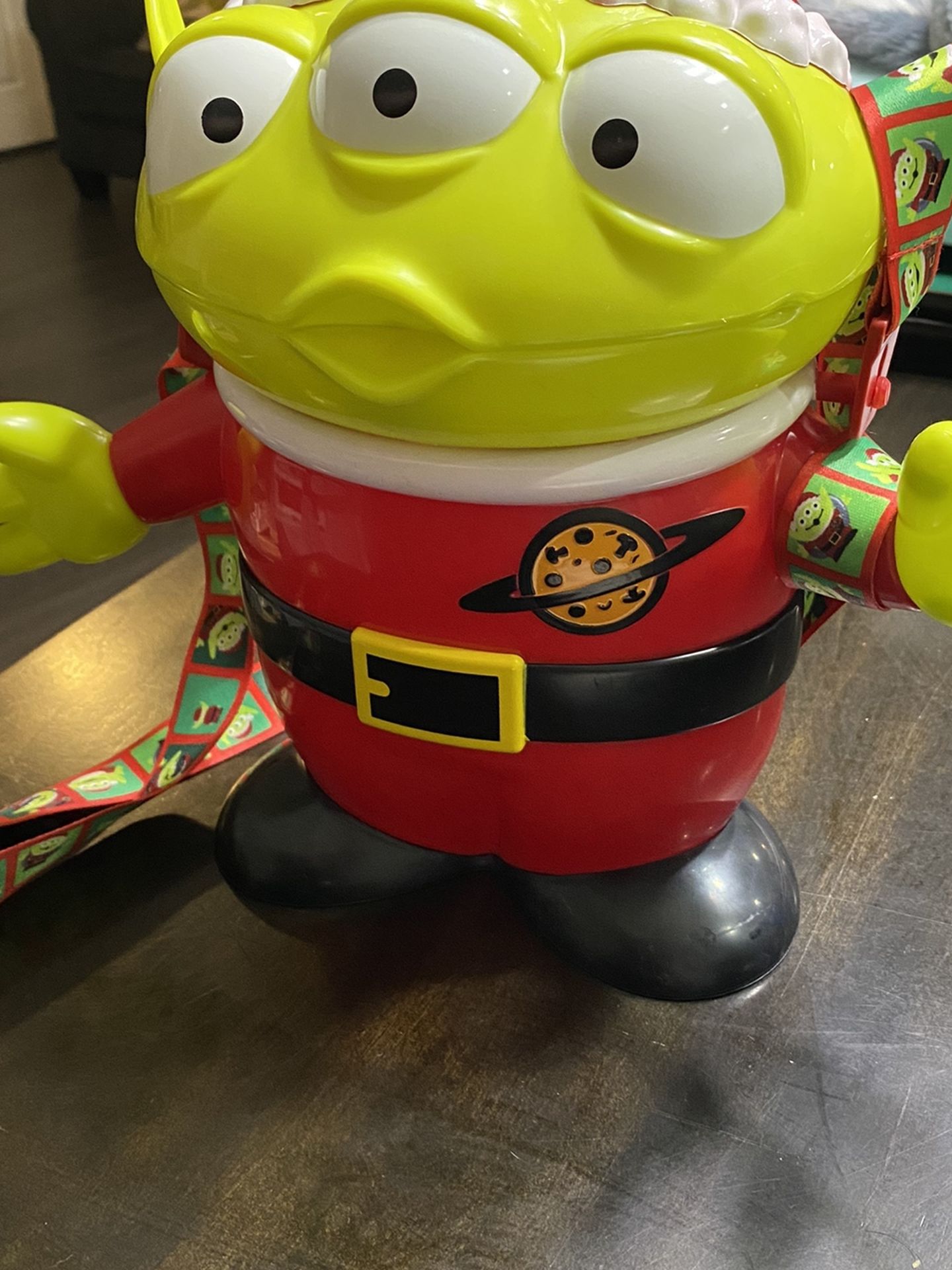 Disney Toy Story Alien Santa Limited release Popcorn Bucket