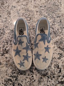Vans women's 7 Denim Stars New