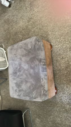 A free couch and a stool