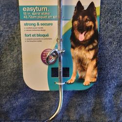 Dog spiral stake for large dogs New