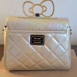 HELLO KITTY 50TH ANNIVERSARY LOUNGEFLY CROSSBODY BAG