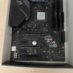 Motherboard, CPU, and RAM 