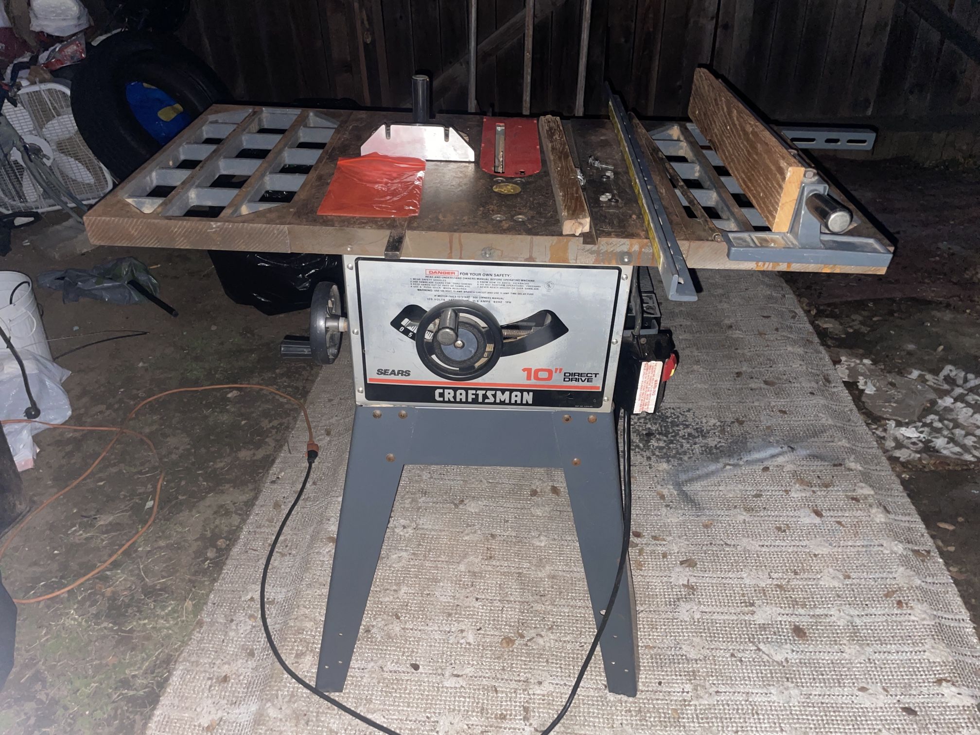 Sears Craftsman Table Saw And Router Table