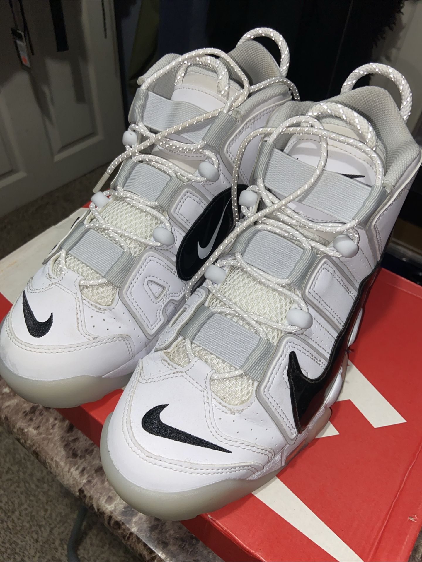 Air More Uptempo '96 'Copy Paste White' Size