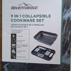 New Adventuridge 9 In 1 Cookware Prep Set 