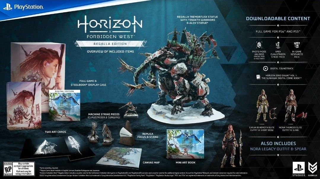 HORIZON FORBIDDEN WEST REGALLA EDITION